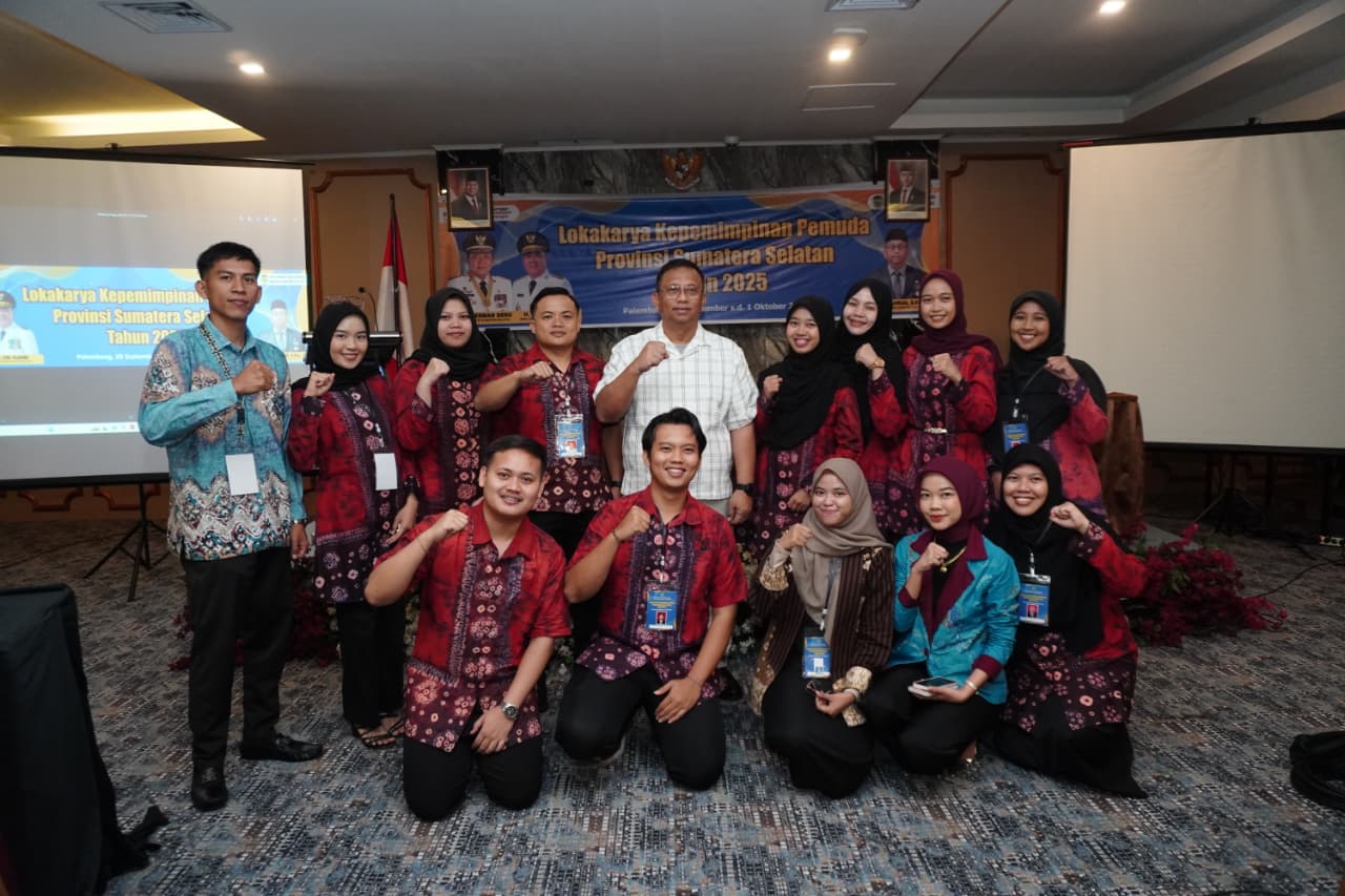 Pemuda Empat Lawang Ikuti Lokakarya Kepemimpinan Pemuda Berprestasi Sumsel 2025