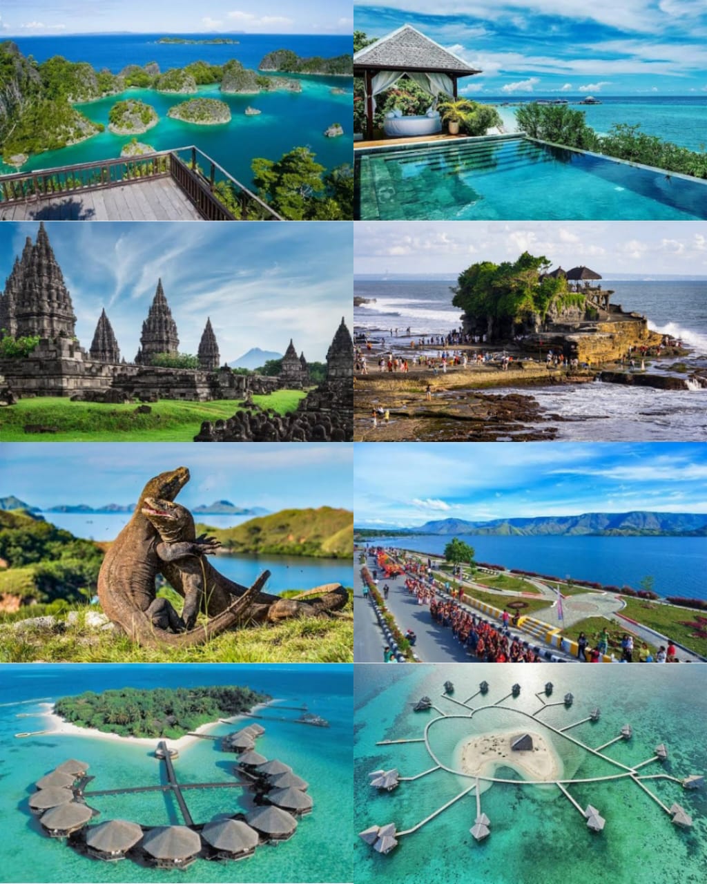 8 Destinasi Wisata Indonesia yang Mendunia, Pencinta Alam Wajib Tahu!