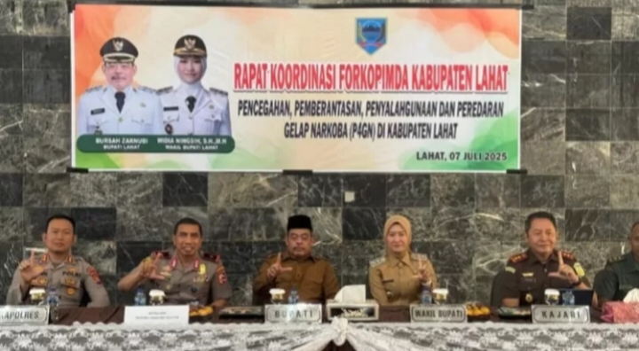Pemkab Lahat Gelar Rakor FORKOMPIMDA, BNN Empat Lawang Tegaskan Komitmen Perangi Narkoba