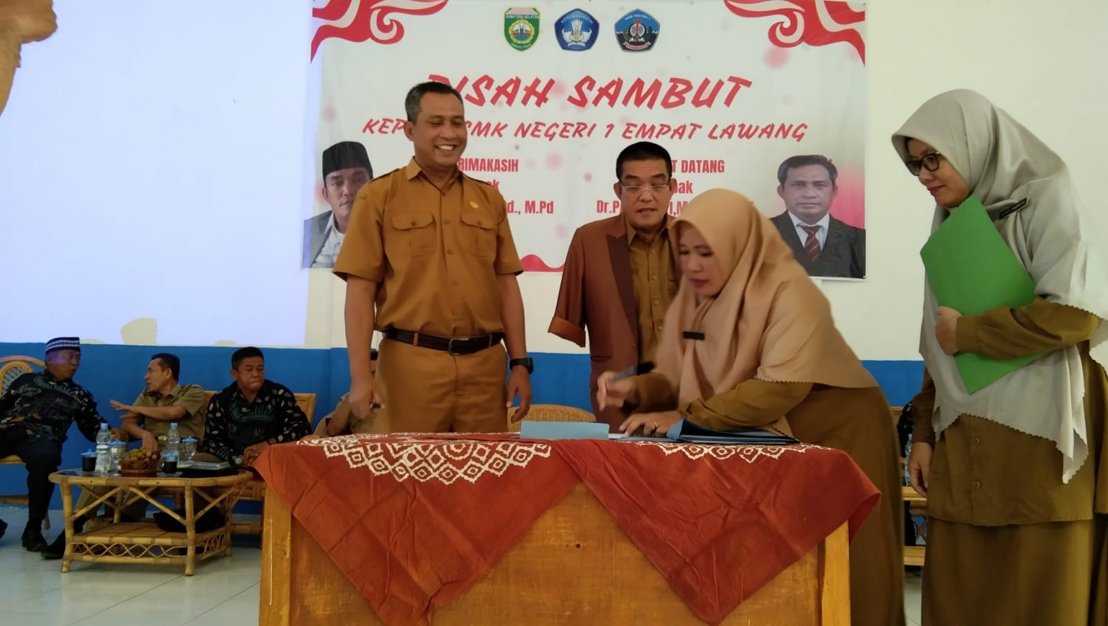 SMK N 1 Gelar Pisah Sambut Kepala Sekolah