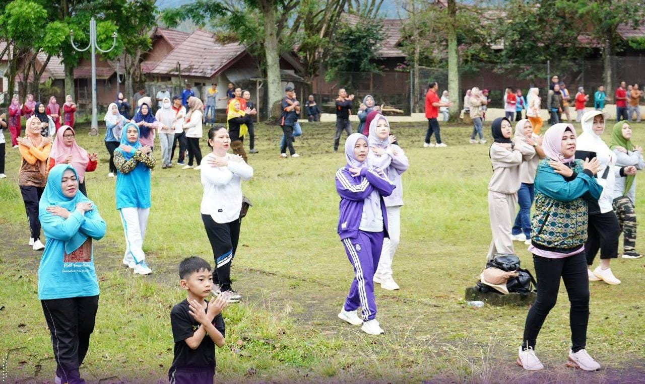 Pemkot Pagar Alam Gelar Senam Pagi Bersama untuk Jaga Kesehatan dan Produktivitas Pegawai