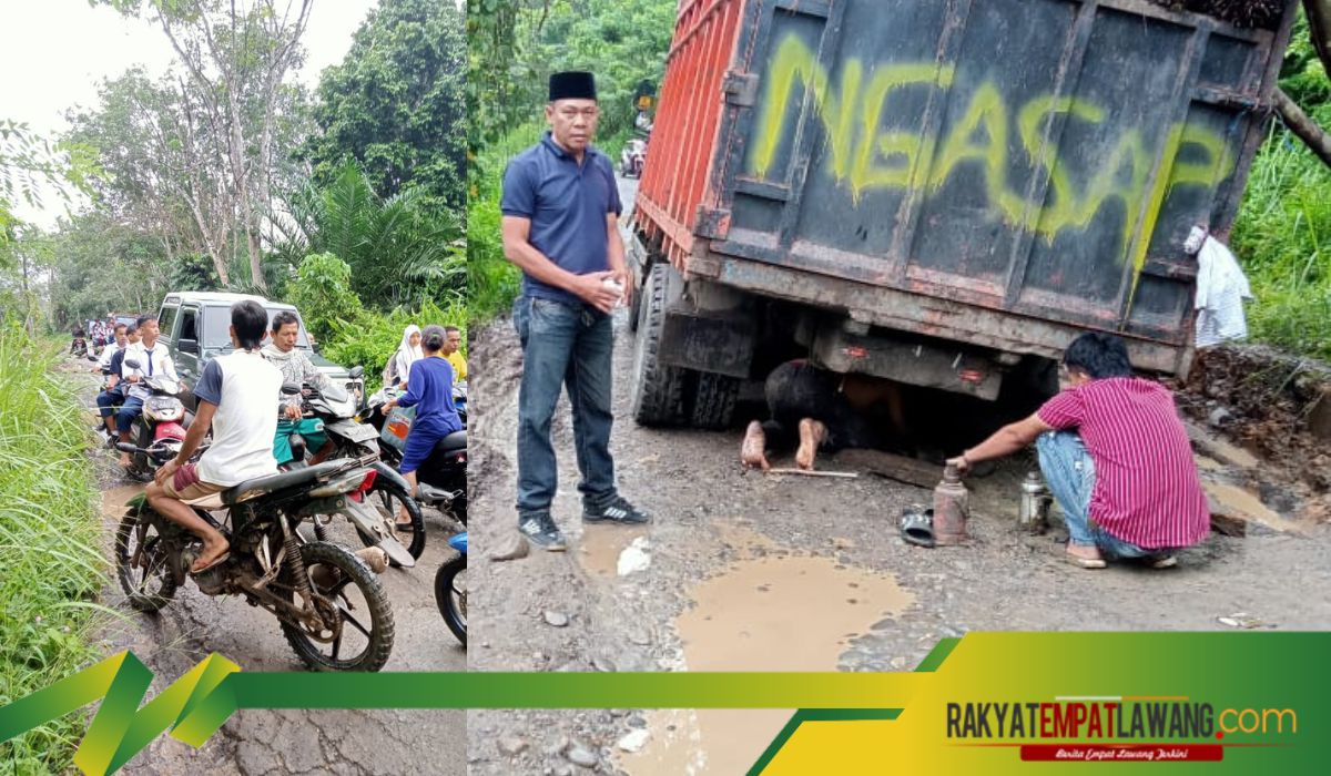 Bertahun Tahun Rusak Parah Jalan Desa Tanjung Kupang Baru, Warga Meminta Perhatian Pemerintah