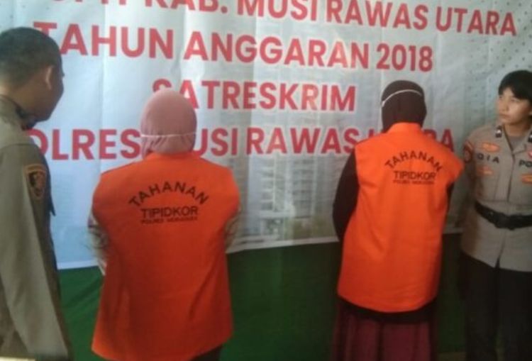 Tiga Tersangka Kasus Korupsi BLUD RSUD Rupit Ditahan Polres Musi Rawas Utara