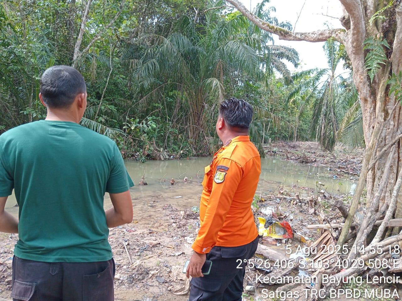 Penanganan Cepat BPBD Muba Atasi Banjir di Bayung Lencir, Air Surut Warga Aman