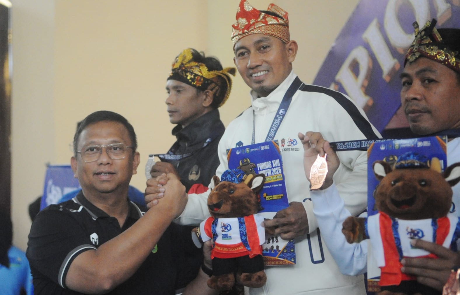 Sumsel Raih Juara Umum Pencak Silat di Pornas Korpri XVII 2025, Sumbang 7 Medali Sekaligus