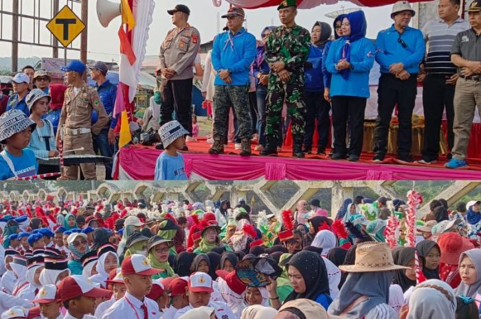 Semangat Kemerdekaan dan Persatuan Membara di Kawasan Jembatan Pulau Emas