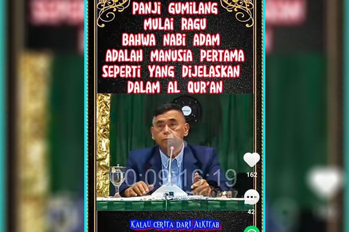 Lagi! Panji Gumilang Kembali Bikin Warganet Geram, Kali Ini Ragukan Penciptaan Nabi Adam