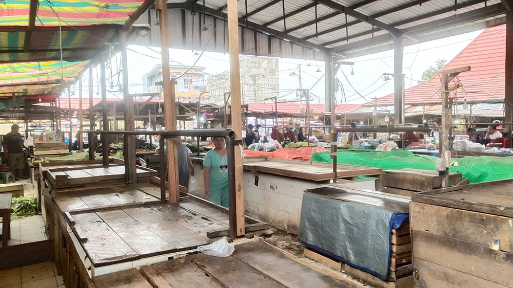 Puluhan Kios Kosong di Pasar Bukit Sulap, Pedagang Mengeluh Harga Sewa Selangit!