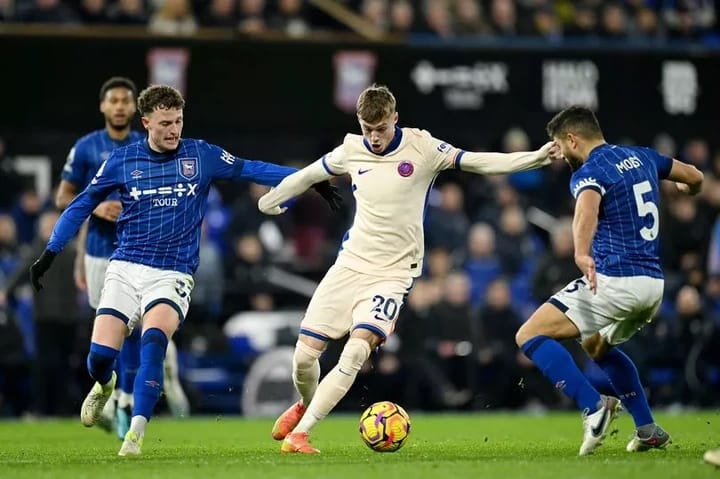 Chelsea Tumbang di Markas Ipswich, Harapan Juara Premier League Kian Pudar?