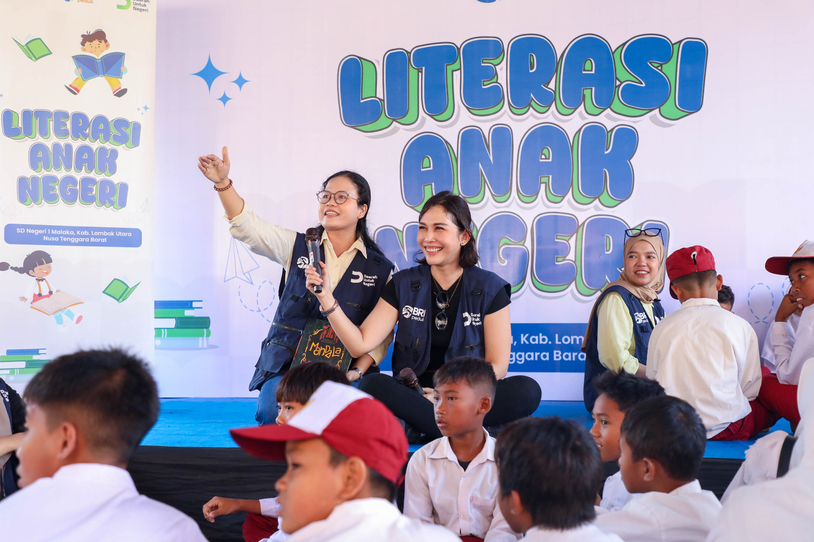 BRI Peduli Gaungkan Semangat Kemerdekaan Melalui Program Literasi Anak Negeri di NTB