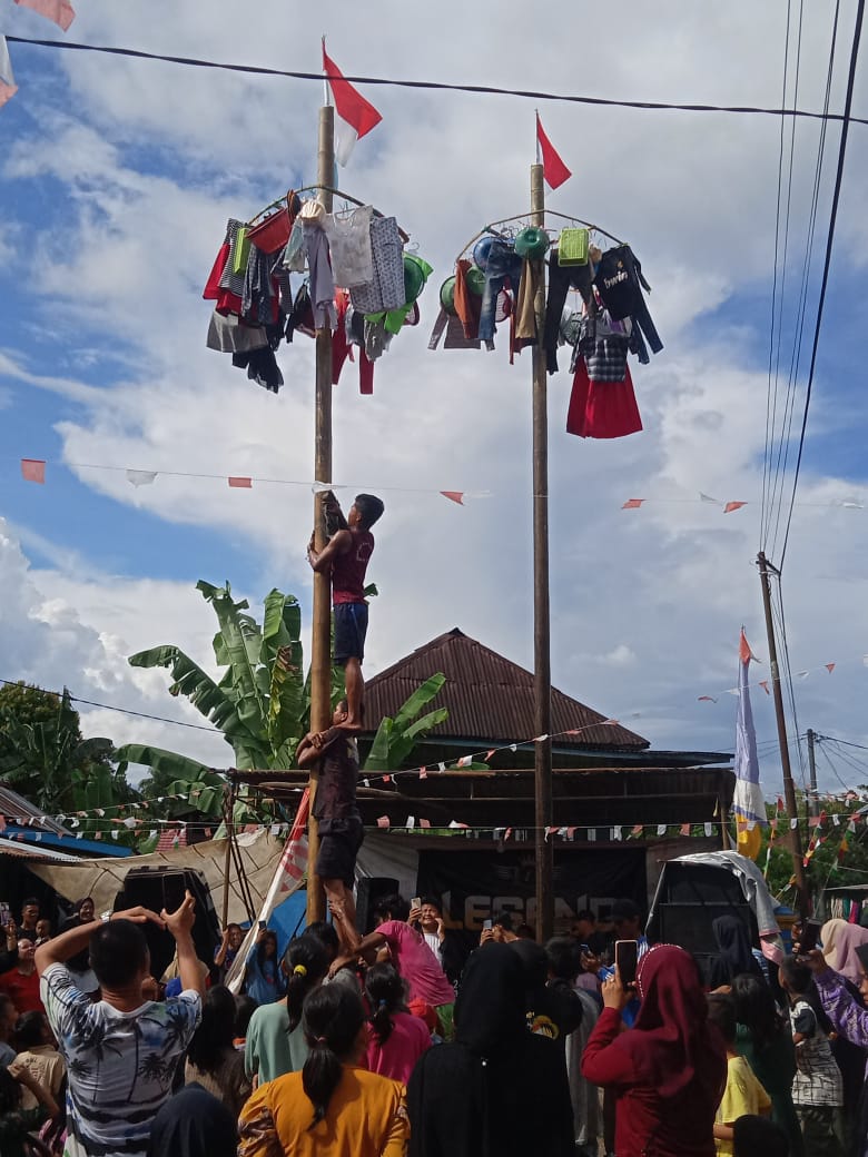 Rayakan HUT RI ke-77, Warga Kelurahan Tanjung Makmur Gelar Berbagai Lomba