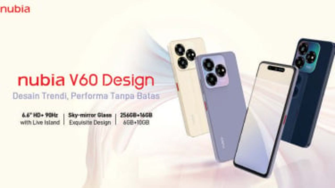 ZTE Nubia V60: Smartphone Stylish dengan Performa Handal, Harga Mulai 1 Jutaan