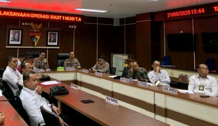 Operasi Sikat I Musi 2025: Polda Sumsel Ungkap 690 Kasus Premanisme dan 506 Kasus 3C