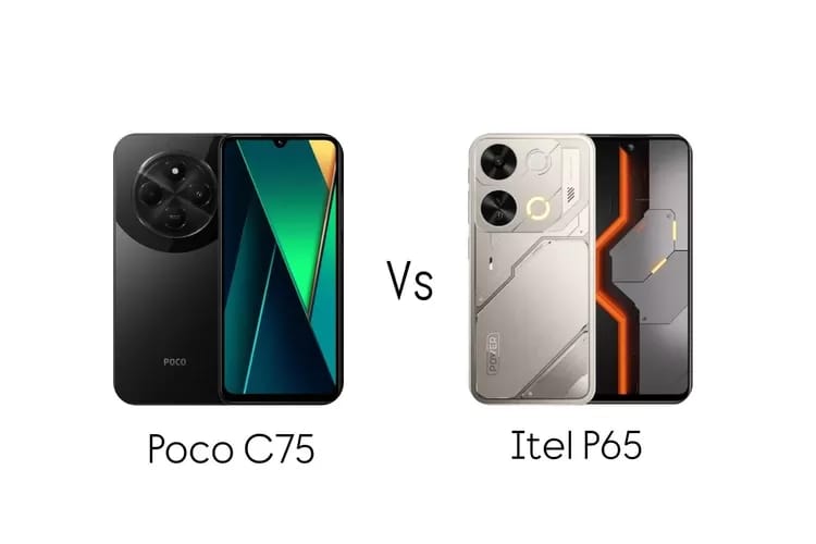 Perbandingan Spesifikasi Itel P65 dan Xiaomi Poco C75