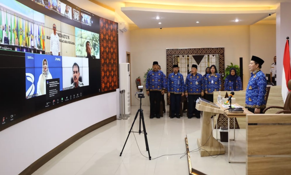 Pj Gubernur Sumsel Hadiri Rakor Pengendalian Inflasi dan Persiapan Angkutan Lebaran 2025