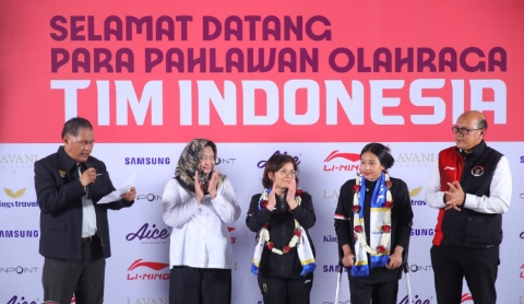 Sambutan Hangat untuk Rifda Irfanaluthfi, Pesenam Muda yang Berlaga di Olimpiade Paris 2024