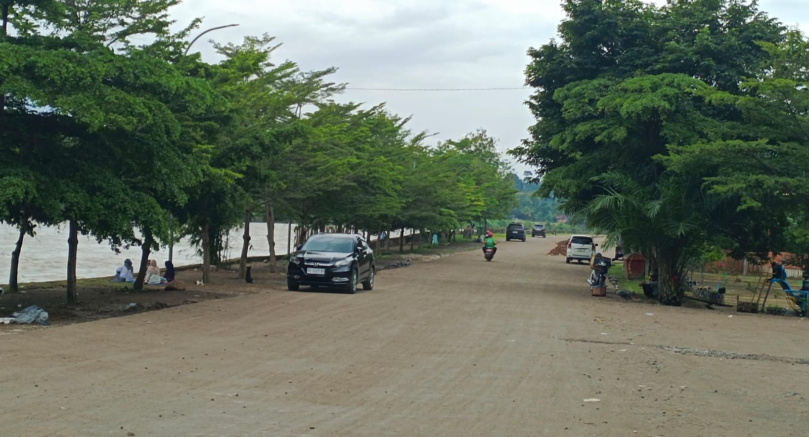 Akses Jalan Plaza Lematang ke Taman Bendungan Hampir Selesai, Warga Antusias