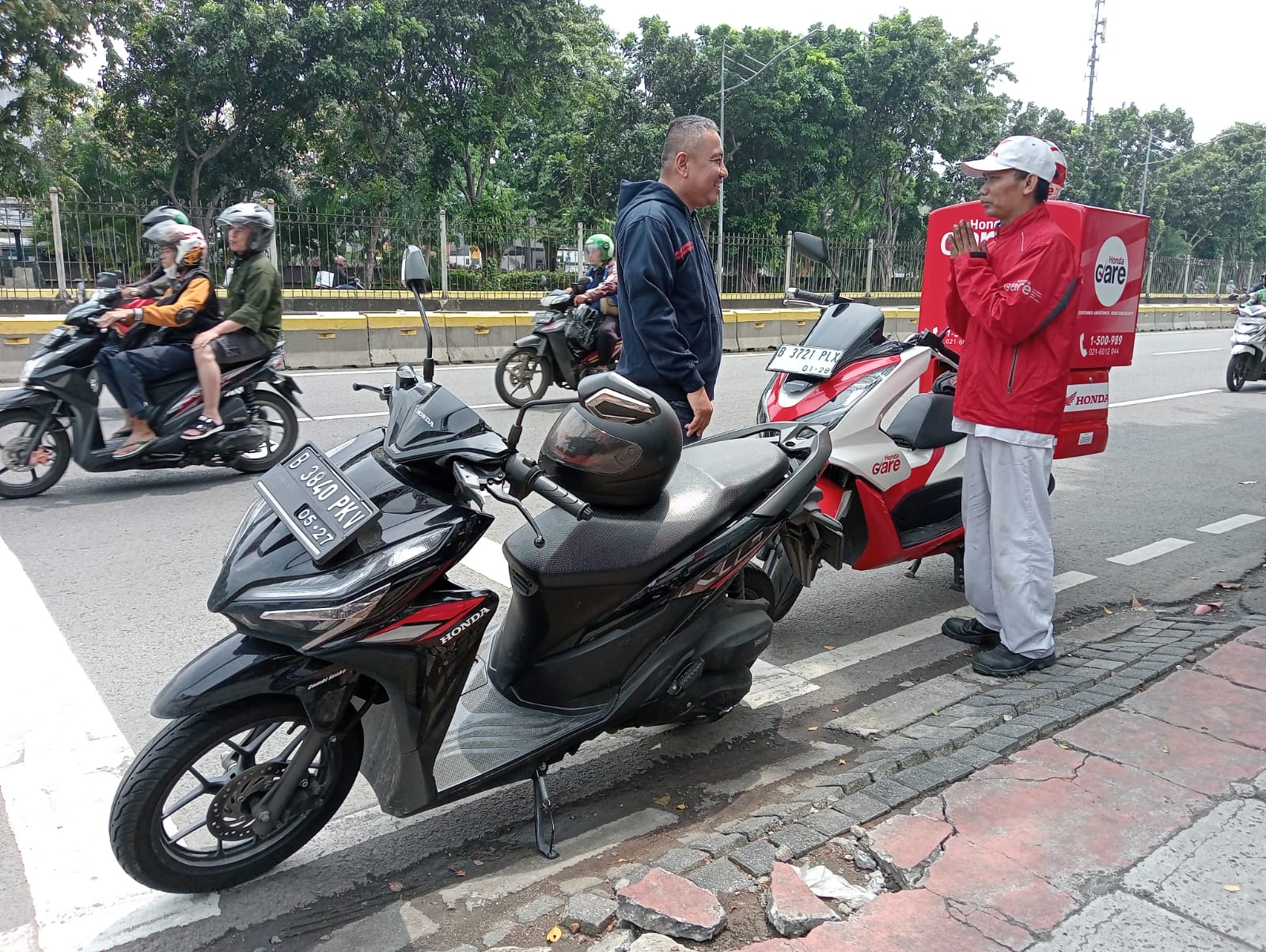 Jaga Kenyamanan Pengendara, Honda Siagakan BSH