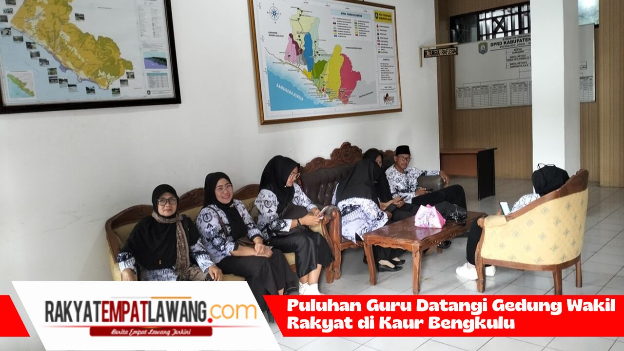 Puluhan Guru Datangi Gedung Wakil Rakyat di Kaur Bengkulu, Tuntut Hak Tunjangan dan Ancam Gelar Aksi!