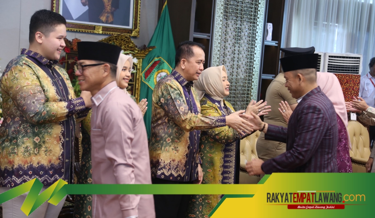 Mempererat Tali Silaturahmi Pj Bupati Empat Lawang Kunjungan ke Open House Pj Gubernur Sumatera Selatan