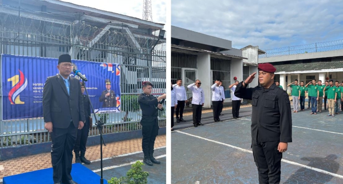 Lapas Kelas IIB Empat Lawang Gelar Upacara Hari Bakti Imipas Ke-1, Momentum Refleksi Satu Tahun Pengabdian