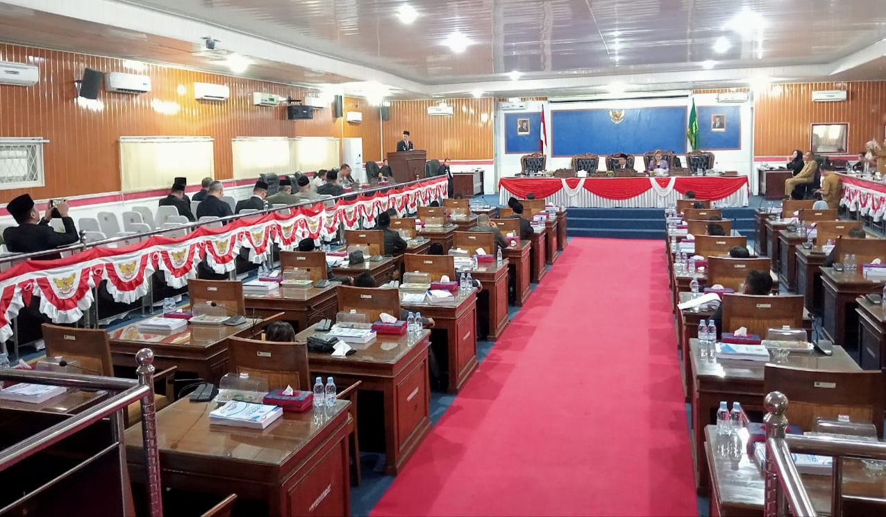 DPRD Empat Lawang Gelar Rapat Paripurna Bahas Pertanggungjawaban APBD 2024 dan KUPA-PPAS 2025