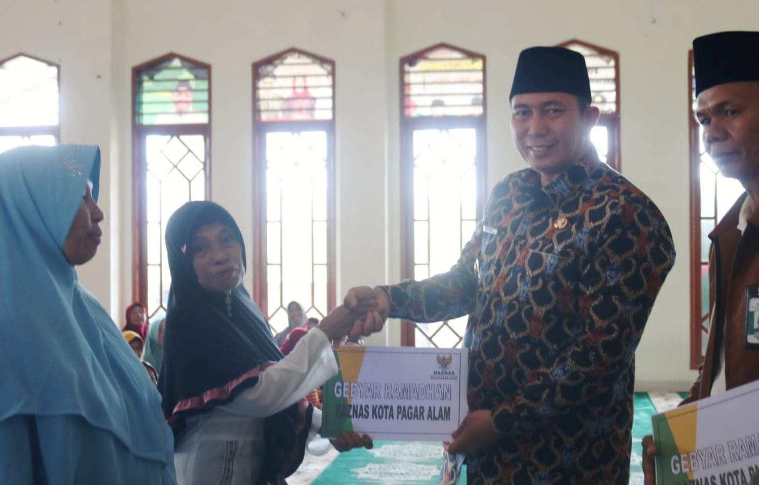 Pemkot Pagaralam Apresiasi BAZNAS dalam Penyaluran Zakat kepada Masyarakat