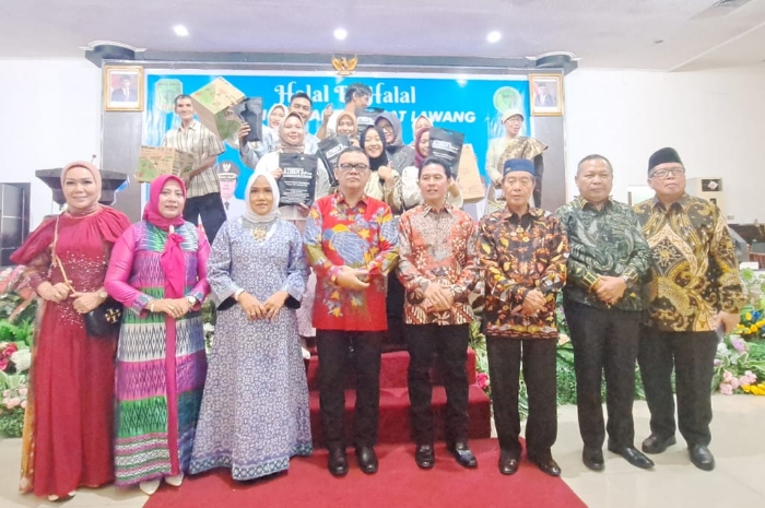 Bupati Joncik Muhammad Halal Bihalal Bersama IKEL di Palembang