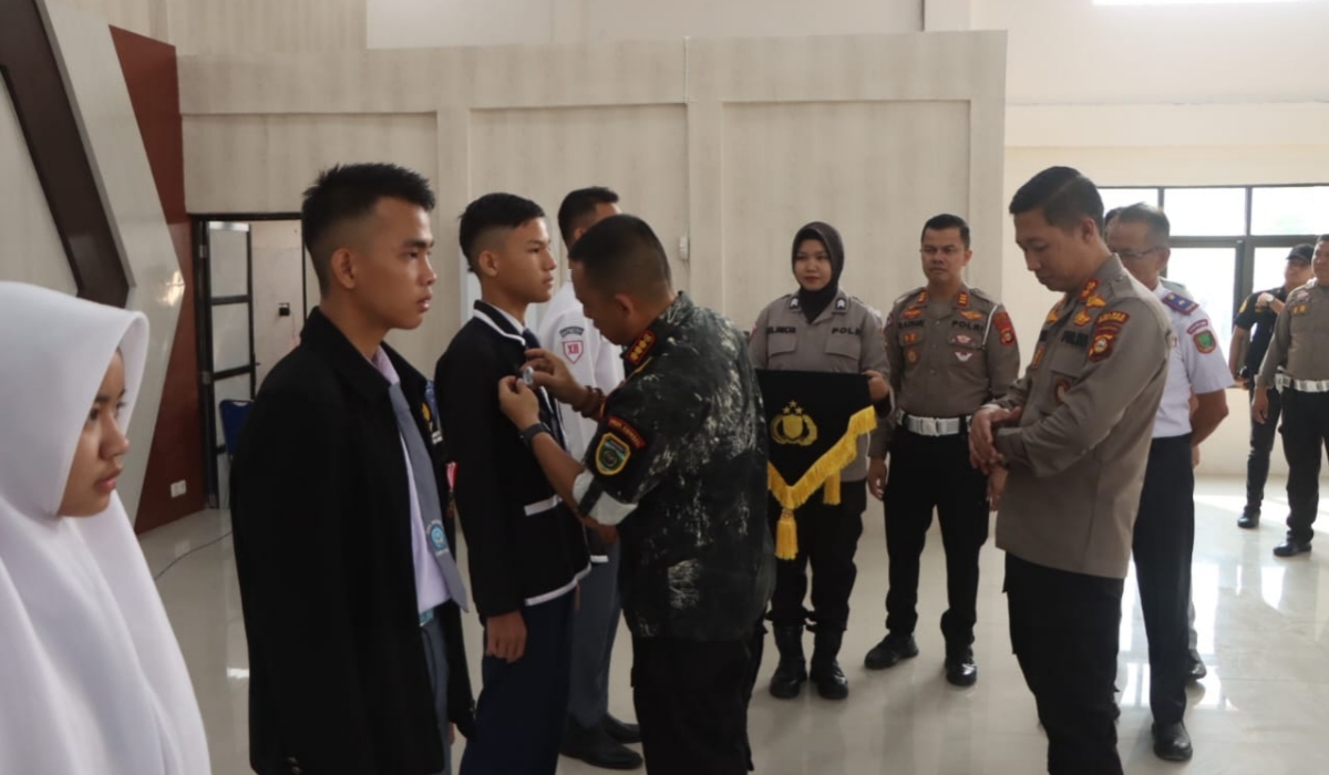 Satlantas Polres Empat Lawang Lakukan Apel Pelopor Keselamatan Lalu Lintas Melalui Zoom Meeting