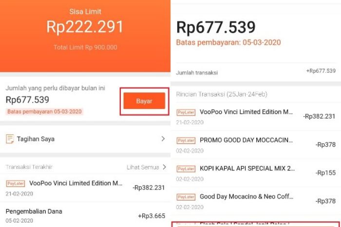 Cara Mengatasi Tagihan Shopee Pay Later