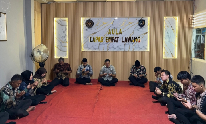 Lapas Empat Lawang Gelar Doa Bersama untuk Keselamatan dan Kebaikan Negeri Tercinta