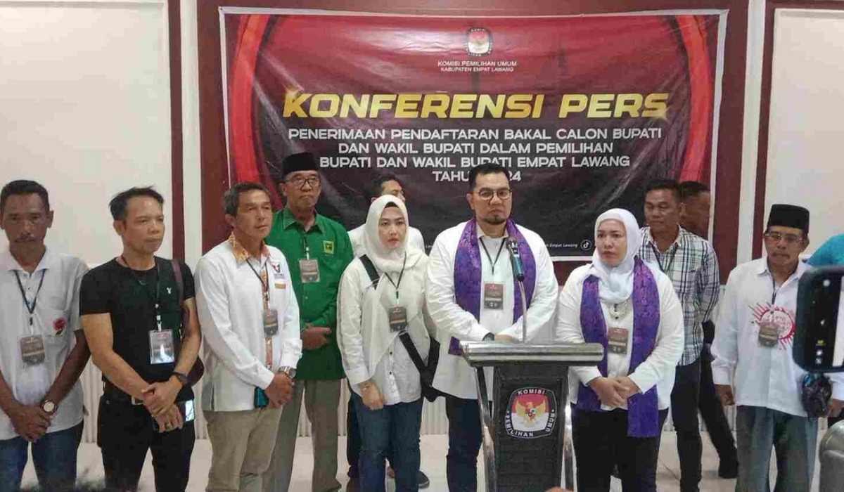 KPU Empat Lawang Kembalikan Berkas Pendaftaran HBA-Henny