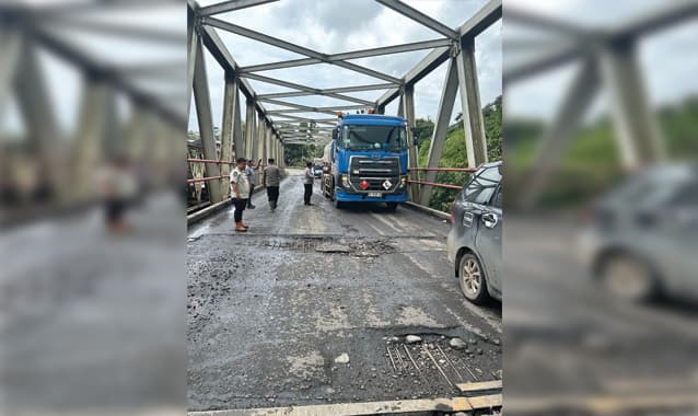 Kerusakan Jalan Lintas Lahat-Muara Enim Kian Parah, Forkopimca Merapi Timur Desak Perbaikan Segera