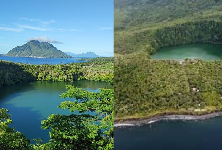 Keindahan dan Misteri Danau Tolire, Destinasi Mistis di Maluku Utara