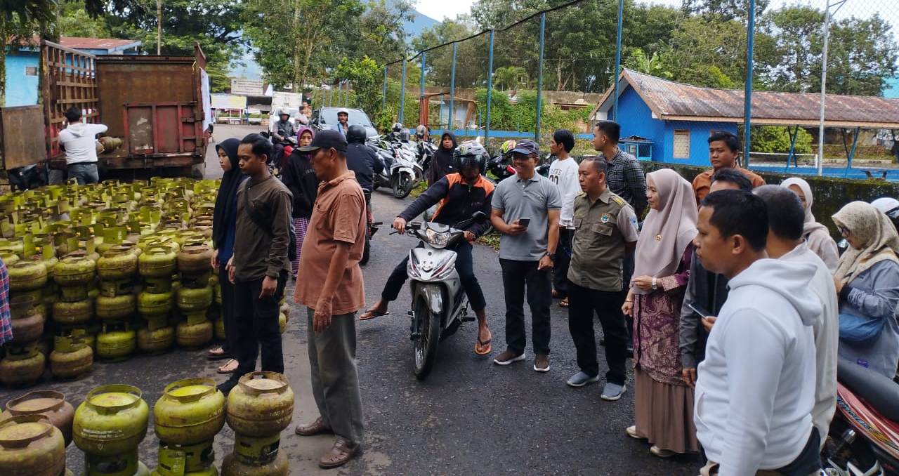 Pemkot Pagaralam Gelar Operasi Pasar Gas LPG 3 Kg untuk Kendalikan Inflasi Jelang Idul Fitri