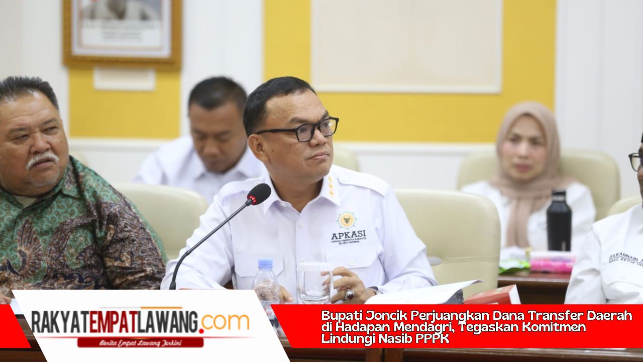 Bupati Joncik Perjuangkan Dana Transfer Daerah di Hadapan Mendagri, Tegaskan Komitmen Lindungi Nasib PPPK