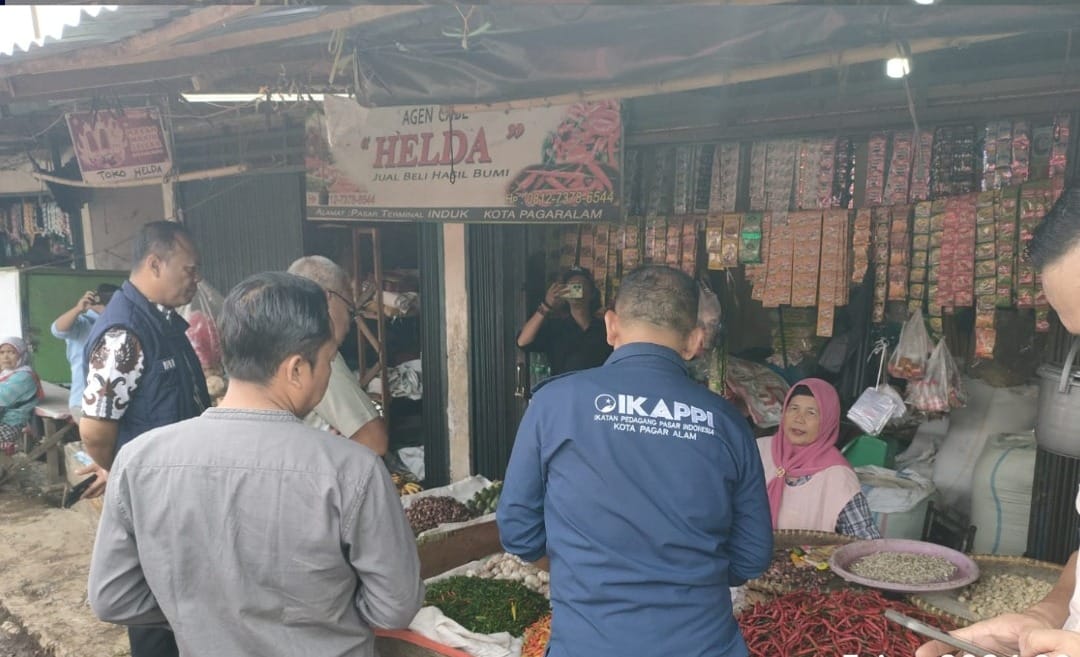 Harga Bahan Pokok di Pasar Pagaralam Stabil Menjelang Lebaran