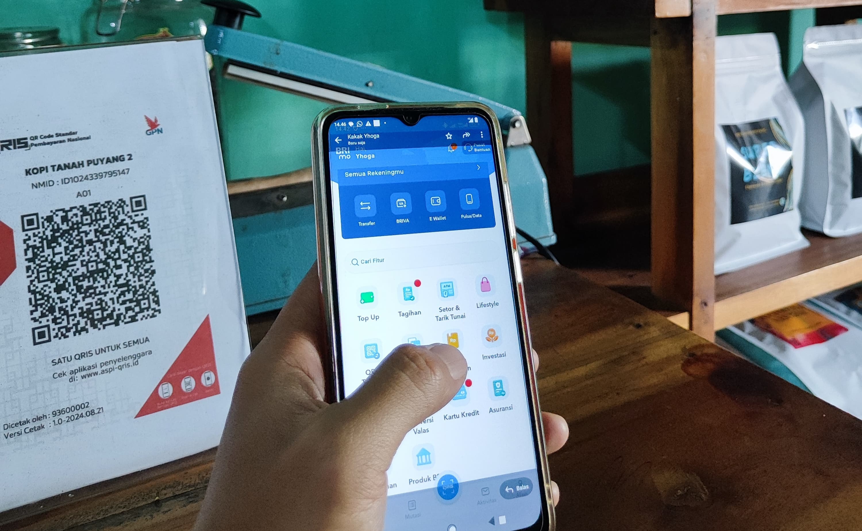 BRI Permudah UMKM Lahat dengan QRIS dan BRImo, Transaksi Jadi Cepat dan Aman