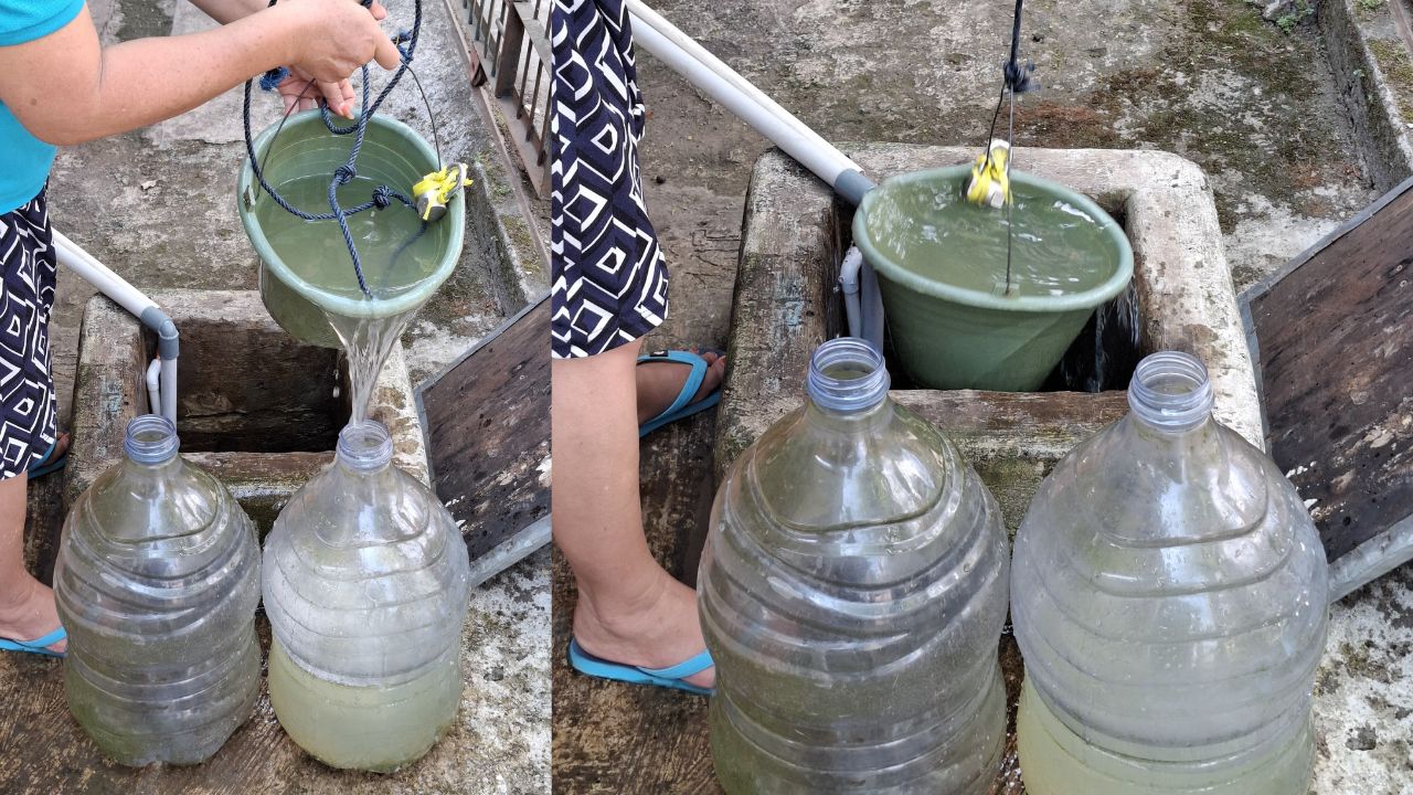 Warga Pendopo Keluhkan Krisis Air Bersih, PAM Mati, Mencuci dan Mandi, Terpaksa Turun Ke Sungai