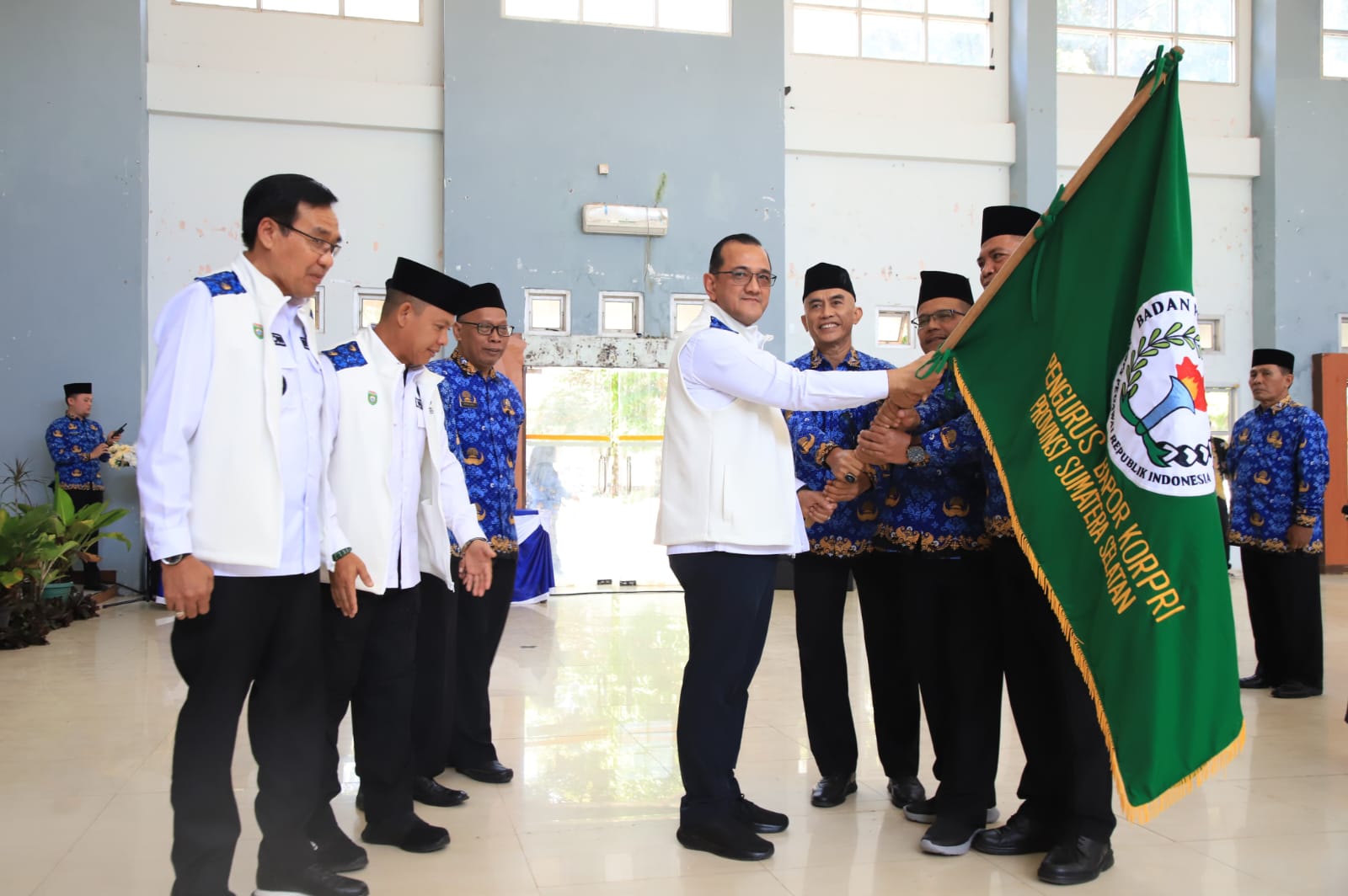 Edward Chandra Lantik Pengurus BAPOR KORPRI Lahat, Pagaralam dan Empat Lawang