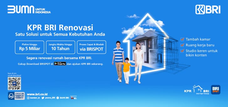 Solusi Dana Cepat Renovasi Rumah, Indah: Kredit BRI Mudah, Cicilan Hanya Rp800 Ribuan