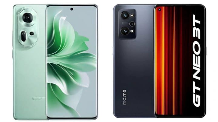 Oppo Reno 11 5G vs Realme GT Neo 3T, Pilih yang Mana? Simak Perbandingan Lengkapnya!