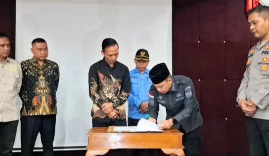 NPHD Resmi Ditandatangani, Pemkab Empat Lawang Siapkan Rp 44 Miliar untuk PSU Pilkada