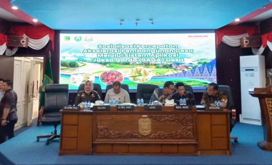 Percepat Akselerasi Pembangunan Desa, Pemkab Empat Lawang Sosialisasikan Aplikasi JAGA Desa