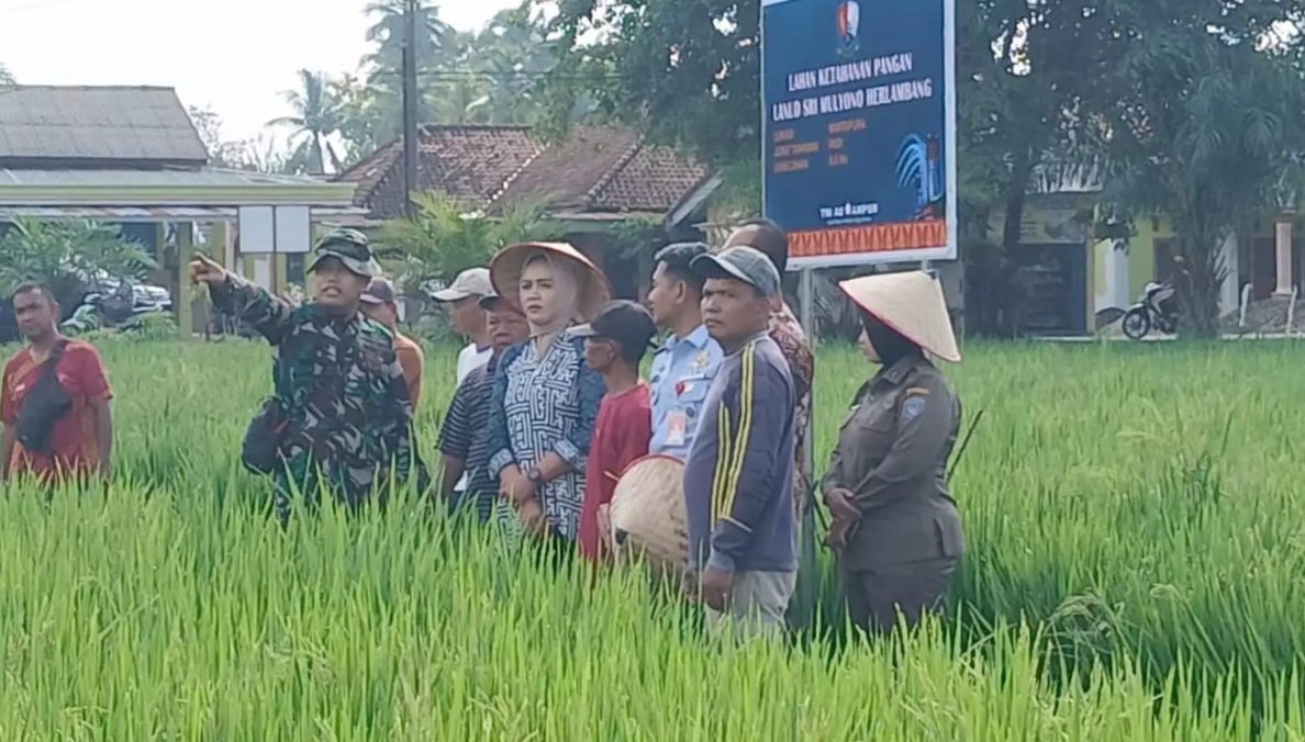 Sinergi TNI AU dan Pemkab OKU Timur Perkuat Ketahanan Pangan di Sumatera Selatan