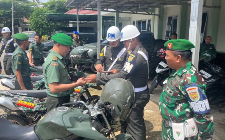 Dansubdenpom Sekayu Gelar Sosialisasi Gaktib dan Yustisi di Kodim 0401/Muba