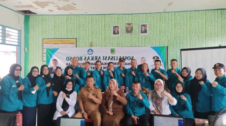 Agar Dana BOS Sesuai Peruntukannya, Dinas Pendidikan Empat Lawang Gelar Sosialisasi ARKAS