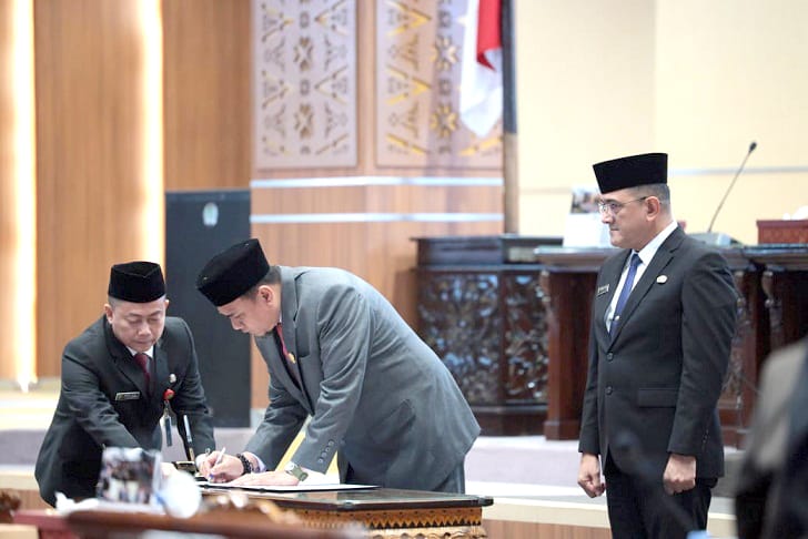 Sekda Sumsel Hadiri Rapat Paripurna X DPRD Sumsel, Bahas 12 Poin Penting Hasil Reses