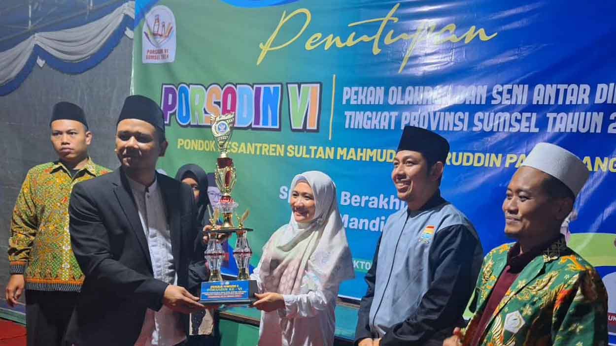 Palembang Sabet Gelar Juara Umum di Porsadin Sumsel 2024, Raih 16 Medali Emas