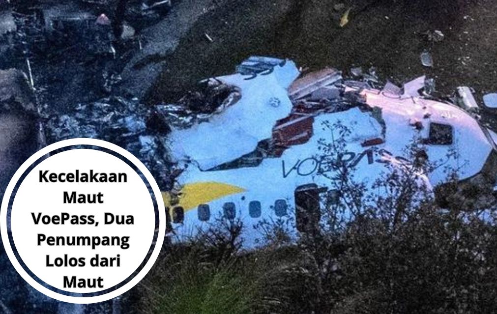 Tragedi VoePass 2283, Dua Penumpang Lolos dari Maut